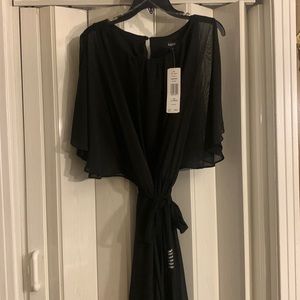 100% Polyester Sheer dress